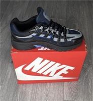Nike P-6000 Mens Black Obsidian Blue Trainers Brand New ✅