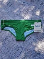 Nike 60 Womans Bikini Bottoms Green Size XS Summer Beachwear BNWT - XS Regular