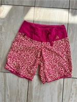 Nike ACG Board Shorts Womens Size 4 / 32 Pink Beige All Over Print Mesh Lined - 4 Regular