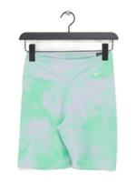 Nike Women's Shorts S Green Polyester with Elastane, Spandex Sweat New with tags