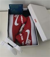 FW14 Supreme Nike Air Force 1 Hi US 9 UK 8 EUR 42.5 trainers red shoes lot Rare