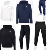 NIKE Men's Club Fleece Hoodie Pullover Warm Casual Pullover Hoodie - L Regular