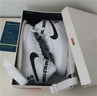 FW14 Supreme Nike Air Force 1 Hi US 9 UK 8 EU 42.5 trainers shoes lot White Rare