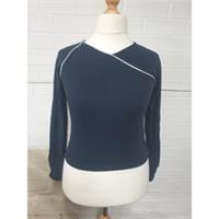 Nike Blouse Tee T-Shirt Long Sleeve Size L - L Regular