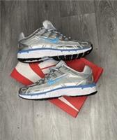 Nike P-6000 Platinum Metallic Silver University Blue Brand New ✅