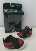 JORDAN 1 Crib Bootie US 4C UK 3.5 EUR 19.5 Baby Bootie Infant nike Bred patent