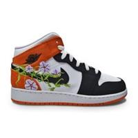 Nike Air Jordan 1 Mid SE UK 6/ EU 40/ US 7Y DQ8390 100 White Black Starfish