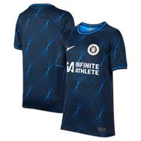 Chelsea Kid's Football Shirt (Size 8-10y) Nike Away Plain Sponsor Shirt - New - 8-10 Years Regular