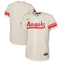 Los Angeles Angels Jersey (Size 18-20y) Kid's Nike City Connect MLB Jersey - New - 18-20 Years Regular