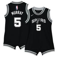 San Antonio Spurs Jersey (Size 18m) Baby NBA Icon Jersey - Murray 5 - New - 18 Months Regular