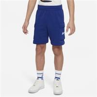 NIKE Older Kids Boys Fleece Cargo Shorts Deep Royal Blue HF5524 455