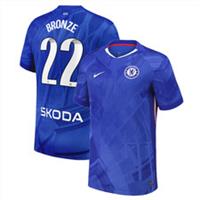 Chelsea Kid's Football Shirt (Size 12-13Y) Nike Home Top - Bronze - New - 12-13 Years Athletic
