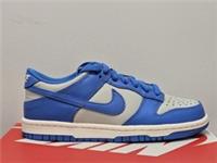 Nike Dunk Low GS UK 3.5 EUR 36.5 Light Sliver Photo Blue FB9109 004