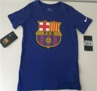 Nike Tee FC Barcelona Boys Kids XS 6-8 years 122-128 cm Blue T-shirt New