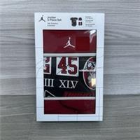 Nike Air Jordan Brand New Baby 3 Piece Set Bodysuit Burgundy 6-12 Months
