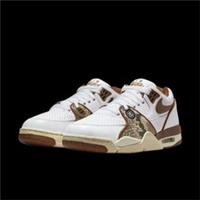 Nike Air Flight 89 x Stssy - White Pecan - UK 17 US 18 EU 52.5 - FD6475-100