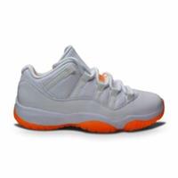 Womens Nike Air Jordan 11 Retro Low - AH7860 139 - White Bright Citrus