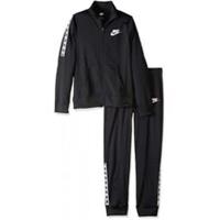 JUNIORS NIKE TAPE BLACK TRACKSUIT
