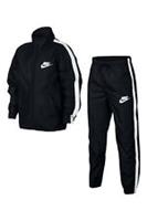 JUNIORS NIKE WOVEN BLACK WHITE TRACKSUIT AR5103-010