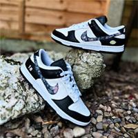 Nike Dunk Low Paisley Panda "Nike By You" ID Customize DO7423-900 UK7.5 EUR42 TN
