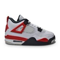 Nike Air Jordan 4 Retro 'Red Cement' (GS) 408452 161 White Fire Red Black