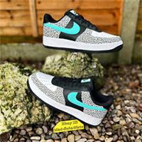 NIKE AIR FORCE 1 LOW NIKE BY YOU "SAFARI" DH7128 991 UK6.5 EUR40.5 ID Customize