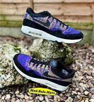 2016 NikeLab Air Max 1 Flyknit Race Blue 876319-400 UK10 EUR45 US11 TN Running