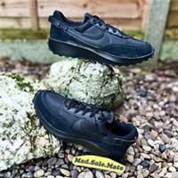 Nike Waffle Debut Triple Black DH9522 002 UK6 US7 EUR40 Classic Running TN