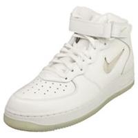 Nike Air Force 1 Mid 07 Mens Summit White Classic Trainers - 3.5 UK