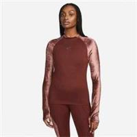 NIKE Air Dri-FIT Ladies Bronze Running Midlayer Long-Sleeved Top - BNWT