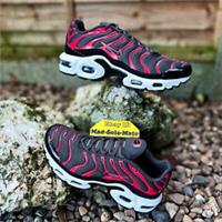 Nike Air Max Plus TN GS "BRED" CD0609 200 UK4 EUR36.5 4.5Y 95 97 Running