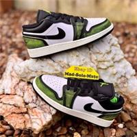 Nike Air Jordan 1 Low SE GS Black/Green DO8244-003 UK4 EUR36.5 4.5Y AJ1