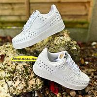 WMNS Nike Air Force 1 Low '07 XX White Star Studded AR0639 100 UK5 UK9.5 EUR38.5