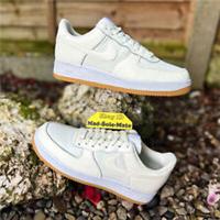WMNS Nike Air Force 1 '07 Premium Sail Gum & Light Brown 896185 101 UK7.5 EUR42
