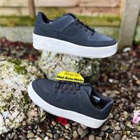 WMNS Nike Air Force 1 Low Sage Platform Grey Suede AR5339-001 UK7.5 EUR42 US10