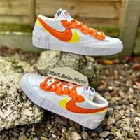 NIKE x SACAI BLAZER LOW "MAGMA ORANGE" DD1877 100 UK7 UK7.5 UK9.5 UK14 TN SB