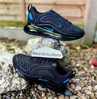 NIKE AIR MAX 720 GS Black/Blue Kids CT6383 001 UK5 EUR38 TN 95 97 Running 5Y