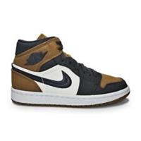 Nike Air Jordan 1 Mid SE UK 5, 5.5, 7 DV0427 301 Light Olive Black Sail White