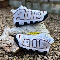 Nike Air More Uptempo 96 White Red FB1380 100 UK8 UK8.5 UK9 EUR42.5 EUR43 EUR44