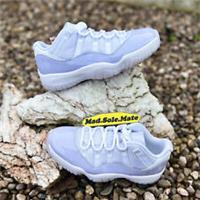 WMNS Nike Air Jordan 11 Low Retro White Pure Violet AH7860-101 UK7.5 EUR42 AJ11