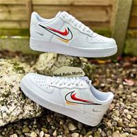 Nike Air Force 1 Low Multi Swoosh White DM9096-100 UK11.5 EUR47 TN 90 95 97 AF1