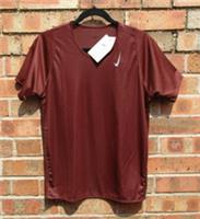 Ladies Nike Running T-Shirt Gym Sports Active Dri Fit Bronze Med 36" Chest BNWTs - Medium 36" Chest Regular