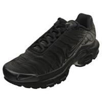 Nike Air Max Plus Womens Fashion Trainers in Black - 6 UK