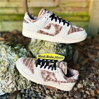 Nike Dunk Low "By You" Customised Animal Print FJ2253 900 UK9 EUR44 TN Running