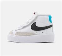 Nike Blazer Mid 77 Unisex INFANTS Trainers White Size UK 3.5 EU 19.5 /REF12