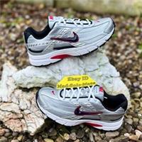 Nike Initiator 394055-001 Silver Metalic Retro UK7.5 EUR42 US8.5 Running Gym TN