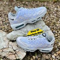 Nike Air Max 95 By You ID Customised DX5389 900 UK985 EUR43 white Weave Woven