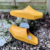 Wmns Nike Air Jordan Hex Mule Slides Sandals DX6405 700 Yellow UK8.5