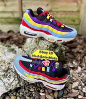 Nike Air Max 95 SP Denim Blue Yellow Red Black CK5669-400 UK6.5 EUR40.5 US7.5 TN