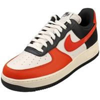 Nike Air Force 1 07 Lv8 Mens Fashion Trainers in Black Orange - 8 UK